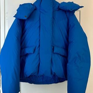 KHY SOLD OUT - COBALT BLUE PUFFER JACKET